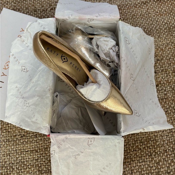 Katy Perry Pointed Toe Pumps - The Sissy in Champagne - Picture 13 of 13